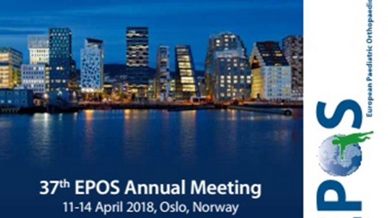 37-й съезд детских ортопедов Европы, EPOS, 2018